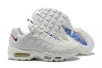 nike air max 95 retro running chaussures blanc